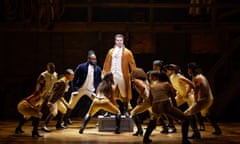 The Australian cast of Hamilton