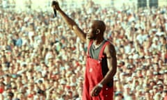 DMX at Woodstock ’99.