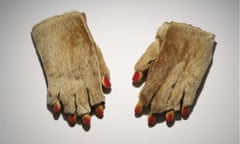 Fur Gloves With Wooden Fingers by Méret Oppenheim, 1936.