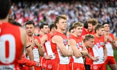 The Sydney Swans endured a forgettable 2022 AFL grand final, losing by 81 points to the Geelong Cats.