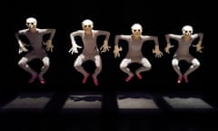 Skeleton Dance in Lea Anderson’s Zoetrope by National Dance Company Wales.
