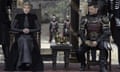 Game of Thrones<br>Game of Thrones Season 7 Episode 7 The Dragon and the Wolf
Lena Headey as Cersei Lannister and Nikolaj Coster-Waldau as Jaime Lannister