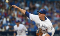 MLB: San Diego Padres at Toronto Blue Jays<br>Jul 25, 2016; Toronto, Ontario, CAN; Toronto Blue Jays starting pitcher Aaron Sanchez (41) delivers a pitch against San Diego Padres at Rogers Centre. Mandatory Credit: Dan Hamilton-USA TODAY Sports