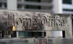 Signage for the Home Office in Westminster, London