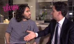 Ed Miliband interviewed by Russell Brand