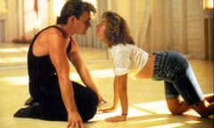  Patrick Swayze and Jennifer Grey in Dirty Dancing.