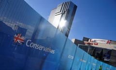 The Conservative party conference centre in Birmingham