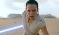 Daisy Ridley in Star Wars: The Rise of Skywalker.