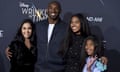 Vanessa and Kobe Bryant and their daughters, Natalia Bryant and Gianna Maria-Onore Bryant.