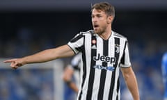 Aaron Ramsey during Juventus’s game at Napoli in September.