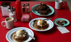 Treacle ginger pancakes and triple-chocolate cookies