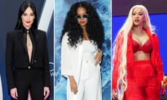 Grammy hopefuls Kacey Musgraves, HER and Cardi B.