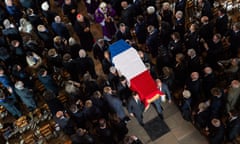 The funeral of former French president, Jacques Chirac