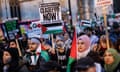 Palestine Solidarity Campaign protest outside Parliament, as Gaza vote is due on ceasefire<br>epa11170726 Pro-Palestinian protesters gather at Parliament Square as British MPs are debating a motion in Parliament on calling a ceasefire in Gaza, in London, Britain, 21 February 2024. Britainâ€™s opposition Labour Partyâ€™s amendment calls for an 'immediate humanitarian ceasefire' against the governmentâ€™s amendment calling for an 'immediate humanitarian pause' in Gaza.  EPA/TOLGA AKMEN