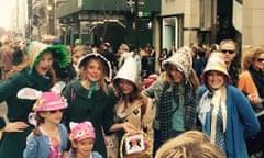 Bonnets galore at the NYC Easter parade 2015