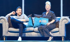 Chris and Rosie Ramsey in Sh**ged Married Annoyed at the Palladium