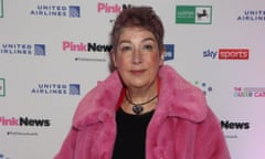 Joanne Harris, seen here at the PinkNews Awards in October 2022