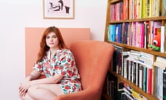 Observer New Review<br>Books - Author Eliza Clark - photographed at home.