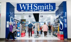 A WH Smith store