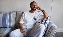 Rio Ferdinand for Sport. Photo by Linda Nylind. 27/10/2022.