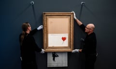 Banksy’s “Love In The Bin” At Museum Frieder Burda In Baden-Baden