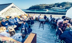 To die for: the terrace of the Slaughterhouse in Guernsey.