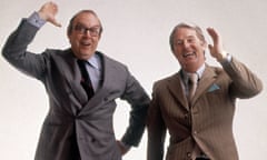 Eric Morecambe, left, and Ernie Wise.