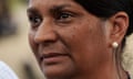 Outgoing Northern Territory Labor Senator Nova Peris with a tear in her eye at a gathering to commemorate National Sorry Day as part of Leader of the Opposition Bill Shorten's 2016 election campaign in the federal seat of Solomon in Darwin, Thursday, May 26, 2016. Mr Shorten has taken his campaign to Darwin where he's expected to pledge a $10.7 million contribution to AFL great Michael Long's indigenous learning and leadership centre and announcing a suite of indigenous health spending commitments. (AAP Image/Mick Tsikas) NO ARCHIVING