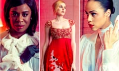 Uzo Aduba, Laura Carmichael and Zawe Ashton in The Maids