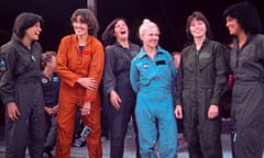 From left: Sally Ride, Shannon Lucid, Kathryn Sullivan, Rhea Seddon, Anna Fisher and Judy  Resnik in 1978.