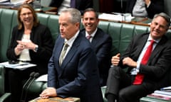 Bill Shorten speaks during question time at Parliament House in Canberra on Thursday.