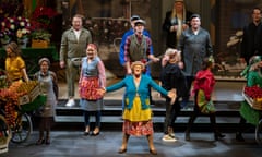 Brendan O’Carroll as Mrs Brown (centre) in Mrs Brown’s Boys D’Musical at the Hydro, Glasgow.