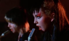 A screenshot from the film Ladies and Gentlemen, The Fabulous Stains, starring Diane Lane, Ray Winstone and Laura Dern