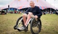 James Coke at Glastonbury festival 2017.