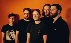 Leeds band Hookworms: Matthew Johnson is pictured second from left.