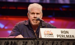 2019 Los Angeles Comic-Con<br>LOS ANGELES, CALIFORNIA - OCTOBER 12: Actor Ron Perlman speaks onstage during the "Hellboy" Reunion panel at 2019 Los Angeles Comic-Con at Los Angeles Convention Center on October 12, 2019 in Los Angeles, California. (Photo by Chelsea Guglielmino/Getty Images)