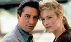 ‘You have a powerful voice’ … Robert De Niro on his co-star Meryl Streep, seen here in Falling in Love (1984).