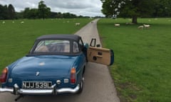 Emma John takes a road trip around the "alternative Cotswolds" of Shropshire and Worcestershire in a vintage MG.