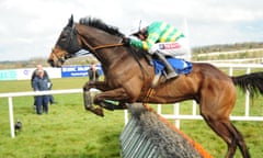 Barry Geraghty on Noble Emperor during the Limerick hurdle race in which the partnership finished second