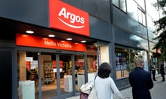 An Argos store