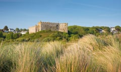 Manorbier Castle Manorbier Pembroke Pembrokeshire Wales<br>2C79390 Manorbier Castle Manorbier Pembroke Pembrokeshire Wales