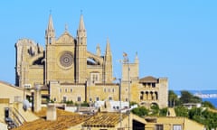 Cathedral in Palma of Majorca<br>Cathedral in Palma de Mallorca, Balearic Islands, Spain
