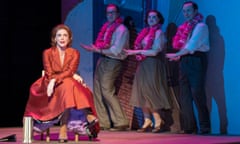 'Trouble in Tahiti' Musical by Leonard Bernstein performed by Opera North with Wallis Giunta as Dinah and Nicholas Butterfield, Fflur Wyn and Joseph Shovelton as the Trio