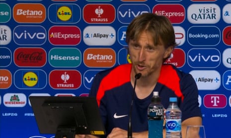 Luka Modric shares touching moment with journalist who asks him never to retire – video 