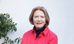 -<br>Joan Bakewell shot in her garden for OM