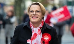 Eddie Izzard visits Newport to show support for Ruth Jones, in December 2019.