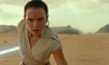 Daisy Ridley as Rey in Star Wars: The Rise of Skywalker