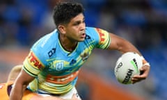 Tyrone Peachey of the Gold Coast Titans