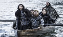 HBO<br>This image released by HBO shows Kit Harington as Jon Snow, left, in a scene from “Game of Thrones.” HBO programming chief Michael Lombardo said Thursday, July 30, 2015, that the drama series’ producers are leaning toward three more seasons after the just-concluded season five. Lombardo told a TV critics meeting in Beverly Hills, Calif., that he hopes that theyll change their minds, but that appeared to be the intent. (Helen Sloan/HBO via AP)