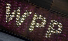A WPP sign